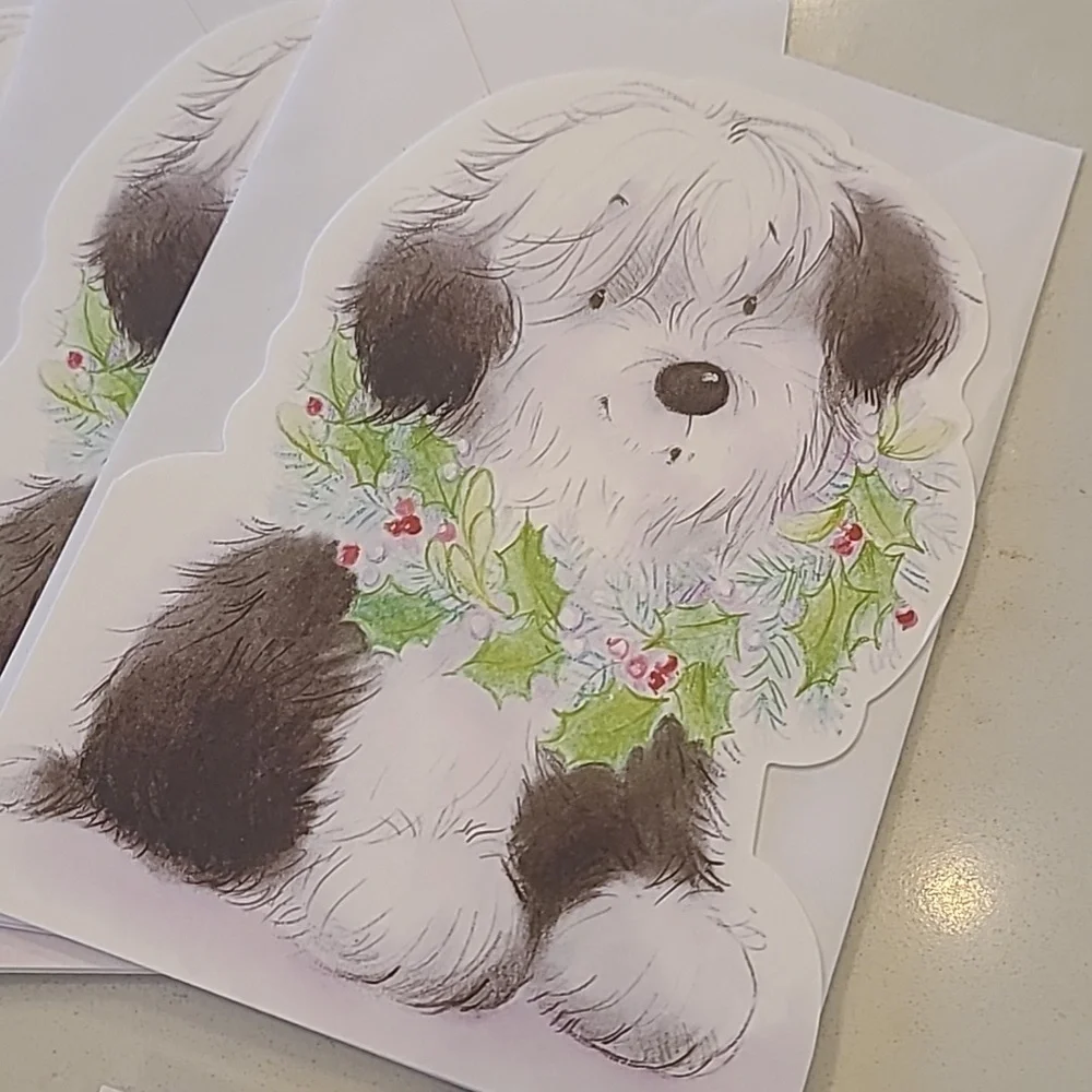 Happy New Year Puppy Cards